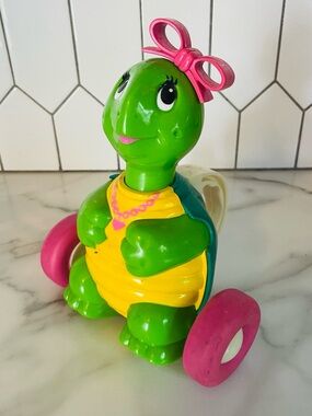 Vintage 1989 Buddy L Crawl Friends Turtle - RARE & HTF